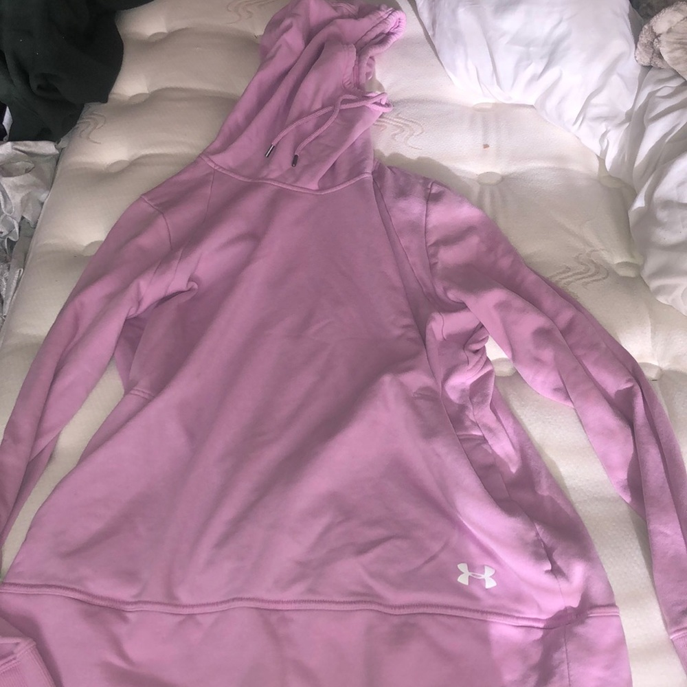 under armor pink sweatshirt